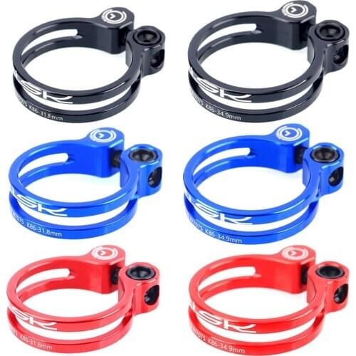 Bicycle Seatpost Clamp, Ultra-Light Bike 31.8mm/34.9mm Seat Clamp,Seat Post