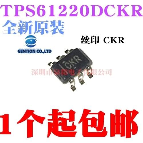 10PCS TPS61220DCKR encapsulation SC-70-6 screen printing CKR step-up converter chip in stock 100% new and original