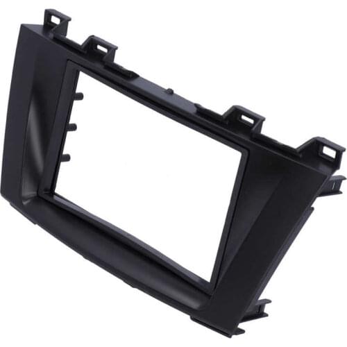 2Din Car Stereo Stereo Fascia Dash Panel Frame Trim Kit Replacement for Mazda 5/Premacy 2010 2011 2012 2013 2014 2015