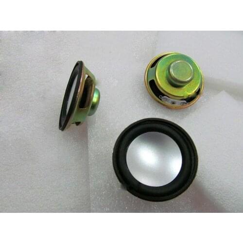 2pcs 45mm 4Ω 3W Full-range Speaker Loudspeaker 4ohm Round Small stereo audio