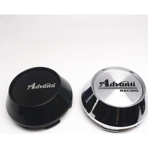 4pcs 69mm 65mm Advanti Racing Wheel Center Cap Hub Car Hubcaps Rims Dust Cover High Hubcaps Auto Styling Accessories
