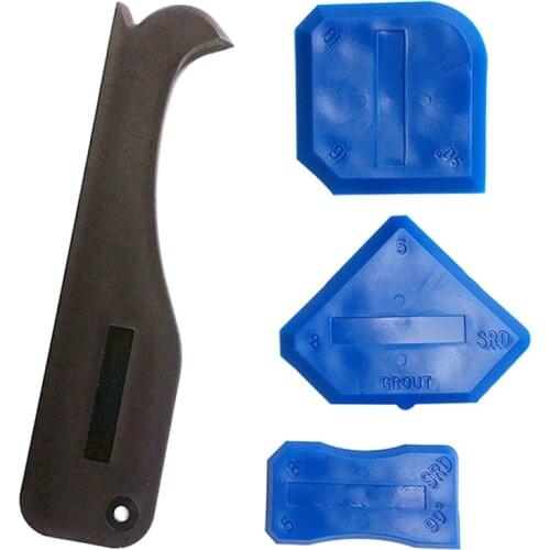 Pro caulk rubber scraper, negative angle scraper, glass glue shovel, removal of residual glue knife, sewing tool