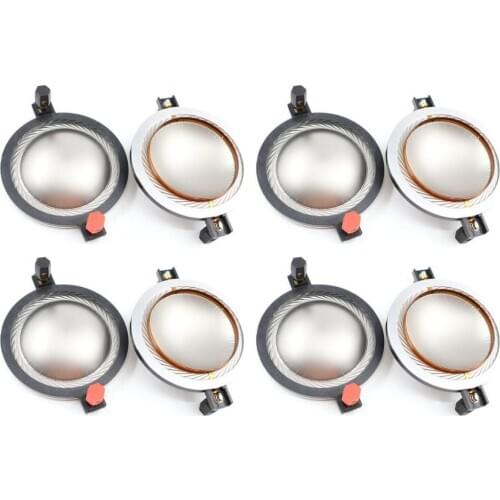 8pcs /lot Diaphragm for B&C DE600 DE610 DE620 Driver Speaker Horn Repair 8 Ohm CCAR Flat Wire