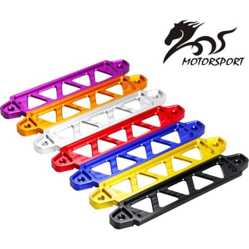 Aluminum Battery Tie Down FIT FOR Civic 92-95 EG Pitch-Row = 19CM 5Holes