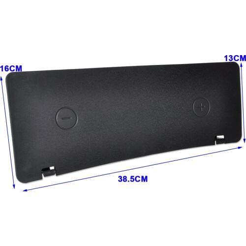 DWCX Black Battery Tray Cover 4B1819422A01C 4B1819422A 01C Fit for Audi A6 4B C5 1998 1999 2000 2001 2002 2003 2004 2005