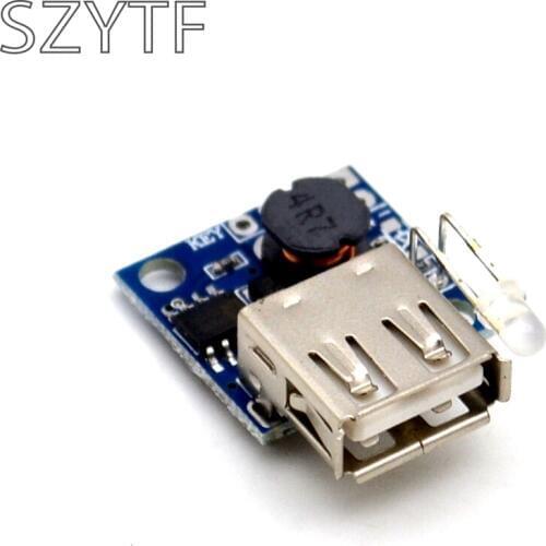 DC-DC 3A Step-Up Boost Module W/Electricity Quantity Indication 2.6-5.5V 5V