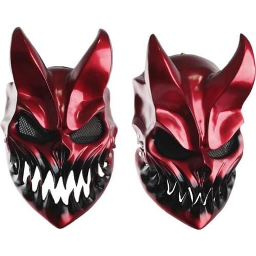 Halloween Slaughter To Prevail Mask Deathmetal Kid of Darkness Demolisher Shikolai Demon Masks Brutal Deathcore Cosplay Prop