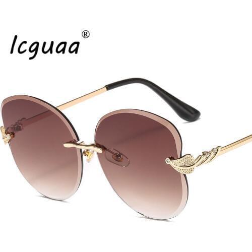Fashion Women Designer Butterfly Sunglasses Oversized Sun Glasses UV400 Sunglass Big Shades lunette de soleil femme