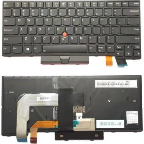 New/Orig US English Backlit Keyboard for Lenovo Thinkpad T470 T480 A475 A485 Backlight Teclado