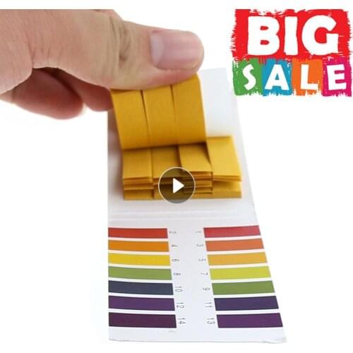 PH Meters Alkaline Acid Litmus Testing Paper Tester 80 Strips Indicator Paper Urine Water Aquarium Litmus Testing Chemical Test