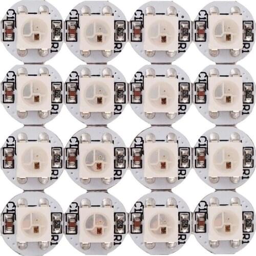 WS2812B 4-Pin Led Chip Strip & Heatsink by WS2812 DC5V 5050SMD RGB WS2811 IC Built-in 1~1000PCS