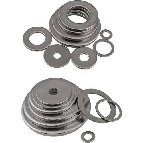 1#_304 ultra-thin metal gasket, thickened / widened flat washer M6-M12