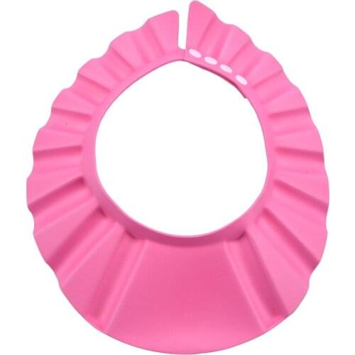 1 PCS Adjustable Soft Baby Kids child Children Shampoo Bath Shower wash hair Waterproof Eye Shield Cap Hat Shield sun cap Tub Ba