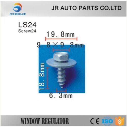 10x General screws, metal clips, water pipes