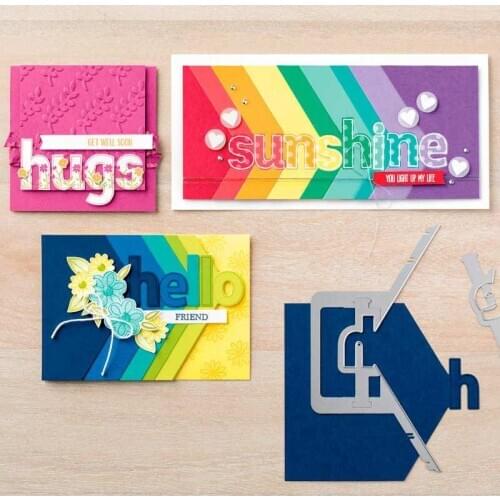 Alphabet Metal Cutting Dies and Stamps for Scrapbooking Decorative DIY Crafts Embossing Paper Cards Making Stencils 2020