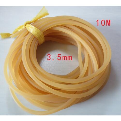 Diameter 2mm 3mm 4mm 5mm 6mm solid elastic fishing rope 10M fishing accessories good quality rubber line for catching fishes