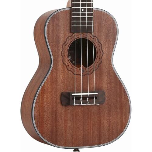23 inch mini guitar concert ukulele 4-string Soprano ukulele Mahogany Ukulele Beginner Gift Hawaiian Guitarra UK2364