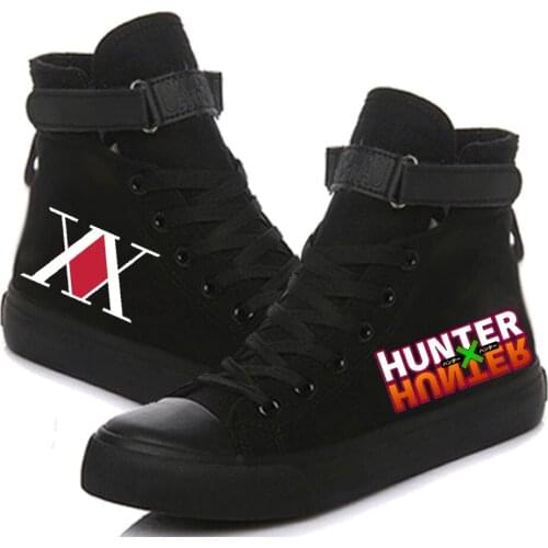 Hunter X Hunter Printed High Top Canvas Shoes Cozy Sneakers