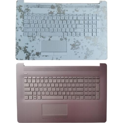 US Laptop keyboard For HP Pavilion 17-BY 17-CA with palmrest Upper touchpad cover
