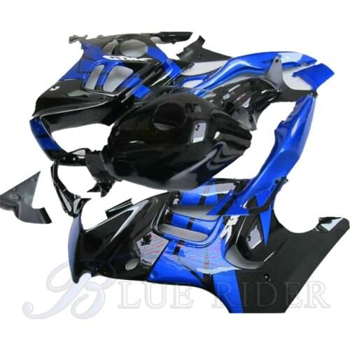 Full Fairings Kits Injection Mold ABS for HONDA CBR 600 F3 1997 - 1998 CBR600 F3 97 98 Bodywork Fairing + Tank cover Blue Black