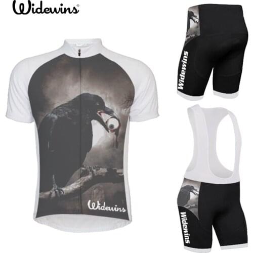 HOT sale Crow-Man Cycling clothing eye Bicycle Bike Short Jersey Size xxs-6XL Breathable Racing Bike Cycling Jersey Short Sleeve