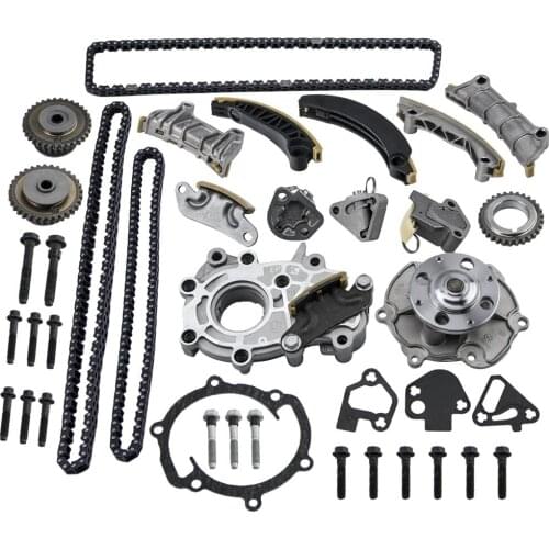 1x Engine Timing Chain Kit Oil Pump for GMB Water Pump Fit for Suzuki Buick Cadillac 3.6L 2007-2016
