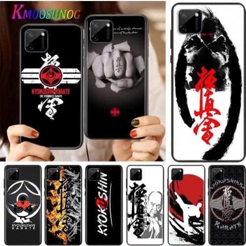 Oyama Kyokushin Karate Silicone Cover For Realme V15 X50 X7 X3 Superzoom Q2 C11 C3 7i 6i 6s 6 Global Pro 5G Phone Case