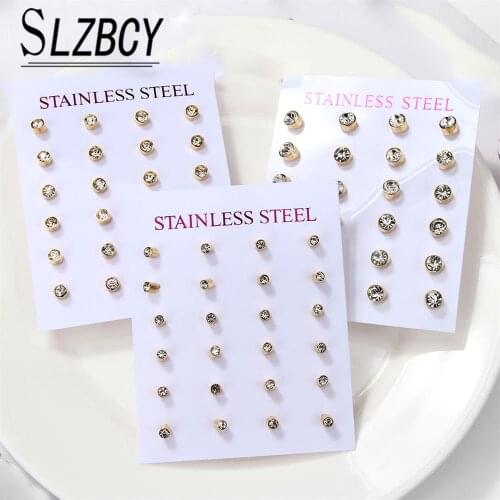 Stud Earrings SLZBCY China