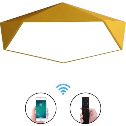 Modern LED Ceiling Light Lighting Fixture Lamp Surface Mount Living Room Bedroom Bathroom Remote Control Home Decoration Kitchen