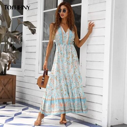 Летние платья на каждый день Tosheiny China At AliExpress