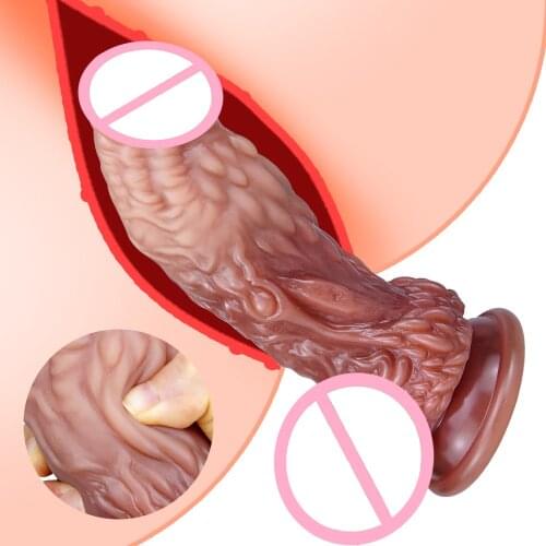 19Cm Huge Dildo Realistic Stiff Cock Skin Feeling Penis Sex Toys for Women Dildos Toys G-Spot Orgasm Inmate Goods for Adults