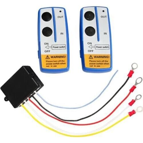 Wireless Winch Remote Control Switch Lift Gate Hydraulic Pump Dump Bed 12V Recovery Tow Truck