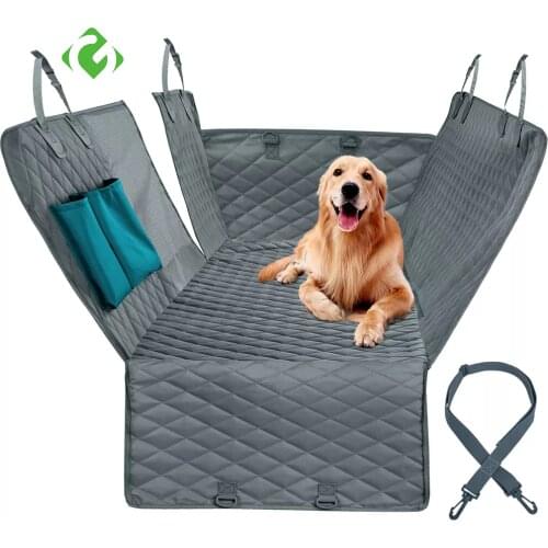 Dog Car Seat Cover Waterproof Pet Transport Dog Carrier Car Backseat Protector Mat Car Hammock For Small Large Dogs GUANYAO