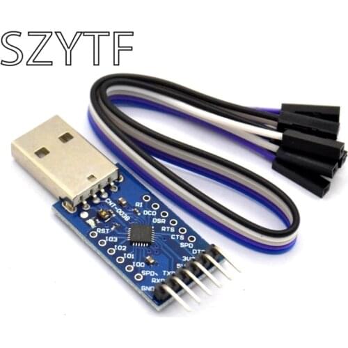 CP2104 module USB TO TTL USB to serial module UART STC Downloader wire brush