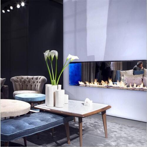 Inno-Fire 36 inch real fire dry contact intelligent smart alcohol fireplace heater