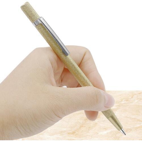 1pc Cerimic tile marking tool pen Steel Tip Scriber Pen Marking Engraving Tools Metal Shell Lettering Tool