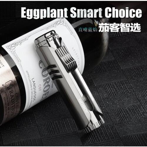 JOBON Cigar windproof lighter direct fire inflatable lighter welding igniter moxibustion pipe spray gun