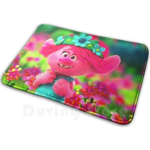 Poppy Trolls World Tour Carpet Mat Rug Cushion Soft Trolls World Tour They Dont Know Hair Up Guy Diamond Troll Dolls