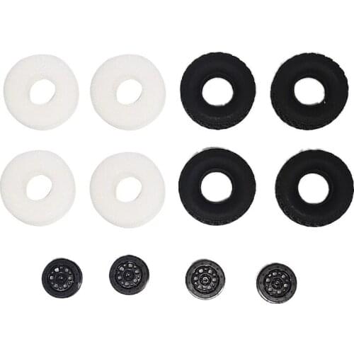 New Upgrade Rubber Track Tires Spare Parts with Sponge and Wheel Rim,for MN90 MN91 WPL C14 C24 RC Car Truck Wheels