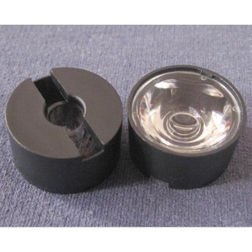 NXZF-22 High quality LED Lens, lnfrared lens, Lens Diameter: 22mm, With Holder Size: 24X14mm, 30 degree, Clean surface, PMMA