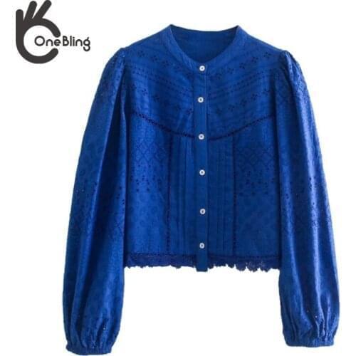 ONEBLING Blouses With Embroidery