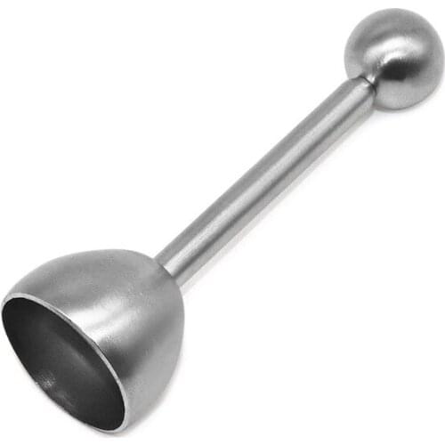 Metal egg opener stainless steel boiled raw egg opener creative kitchen tool set
