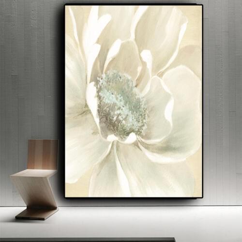 Abstract Flower Oil Painting on Canvas Posters and Prints Scandinavian on The Wall Art Picture for Living Room Nordic Decoration