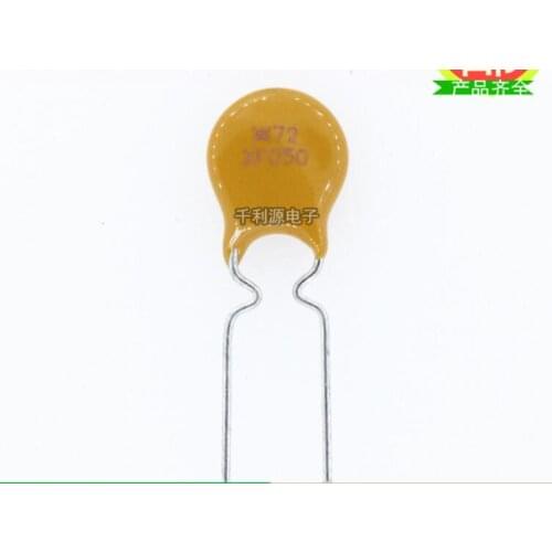 500PCS PPTC resettable fuse, RXEF050 72V 0.5A 500MA