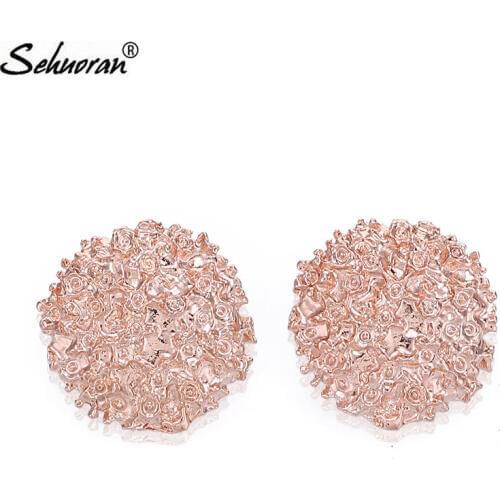 Sehuoran Women's Gold Earrings