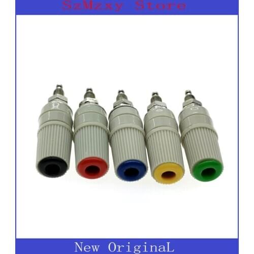 4PCS High Current 30A M5 Type 4mm Amplifier Female Banana Jack Socket Test Binding Post Connector