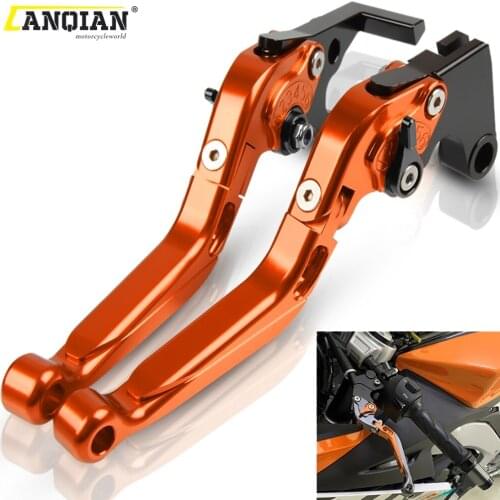 Extendable Brake Clutch Levers For 200 2012 2013 2014 2015 2016 2017 2018 2019 2020 Motorcycle Accessories 200