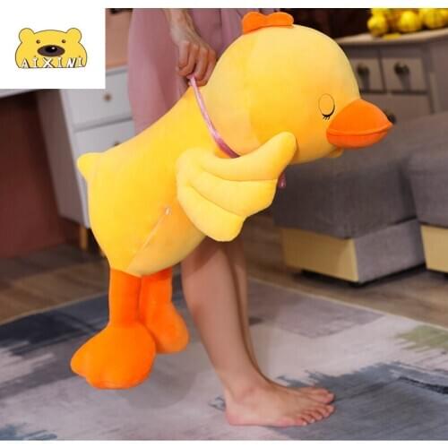 Yellow Duck Plush Toy Stuffed Animals Yellow Duck Toy Valentines Day Gift New Year Toy Christmas Gift for Children Toy Soft Toy