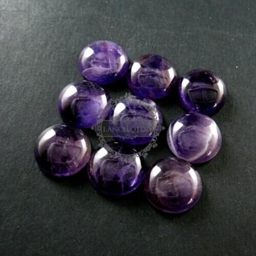 16mm deep purple round cabochon special jewelry findings supplies for ring,earrings 4110079