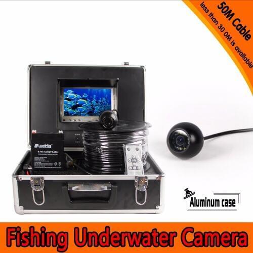 7Inch 650TVL Under-Water 50M Fishing Camera AV Endoscope